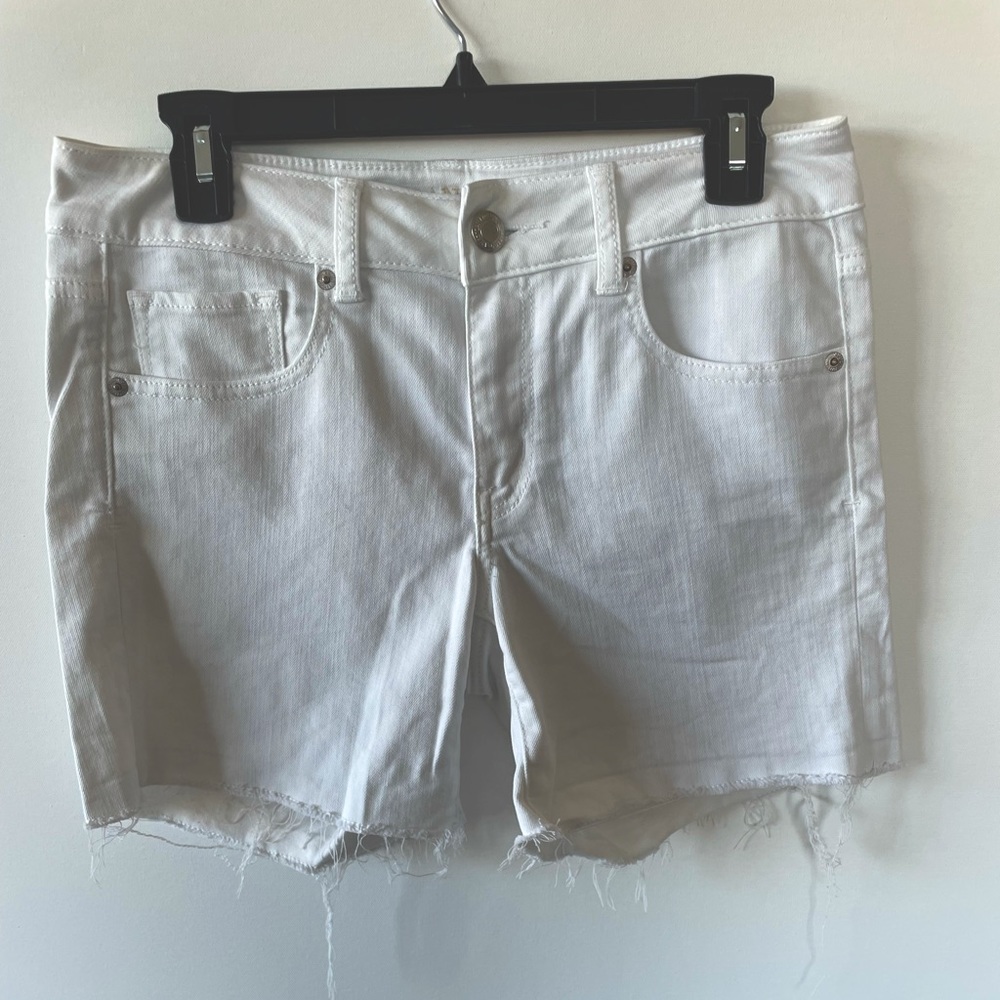American Eagle super stretch midi shorts
